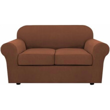 Stretch Sofa Slipcover Set – Thick Jacquard, 4-Piece