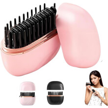 Glambrush Mini grzebień prostujący włosy bezprzewodowy 2 w 1