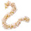 Artificial Cherry Blossom Rattan Garland 180cm 1