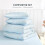 Σετ παπλωμάτων με λουλούδια, Coquette Cottagecore Shabby Chic Pattern, μαλακό και ελαφρύ, 3 τεμάχια 3