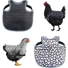 Selles pour poules – Protection dorsale réglable, 6