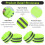 High-Vis Reflective Armbands and Ankle Bands 4-Pack 3