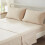 Beige Tufted Comforter Set 7-Piece 5