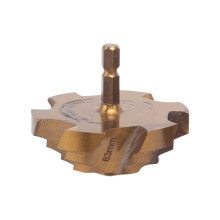 8 mm Schacht PPR-Hefboor, Getrapte Boor, Waterleidingaansluitgereedschap 63 mm, voor Waterleidingreparatie