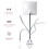 Specchio ingranditore a LED 10X con collo d'oca e ventosa 5