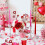 Glitterhjertevalg til Valentinsdag – Rød Hvid Pink 5