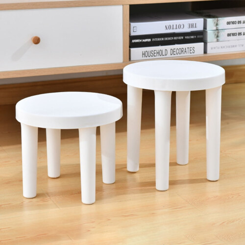Step Stools For Kids White Plastic 1Set 2