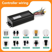 48V 72V Electric Bike Controller 40A Tri-Mode Controller with Junction Box for Electric Bike Modified Accessories