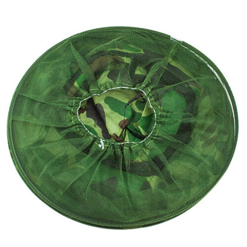 XIAOLE Anti-Bee Cap for Beekeeping, Camo Nylon Mesh, 2 pcs 1