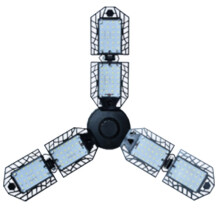 Mocna Lampa Garażowa LED 100 w, Składana, 10000 Lumenów, do Domu, Pokoju, Magazynu, Garażu, Sufitu, Oświetlenia Przemysłowego