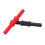 YLSHRF10-Set 4mm θηλυκό-σε-θηλυκό μονωμένοι σύνδεσμοι μπανάνας, συμβατοί με J.20009 8