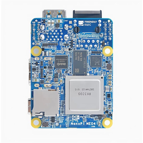 NanoPi NEO4 RK3399 Development Board Onboard WiFi  Gigabit Network Android
