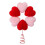 Heart Tree Topper Red Pink Plush Ornament 1 Pack 2