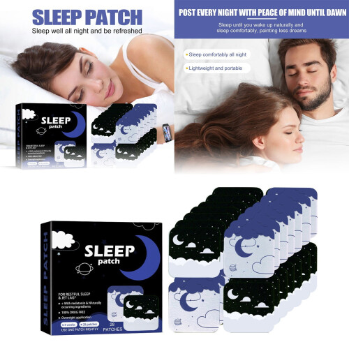 Sleep Aid Patch Improves Falling Asleep Insomnia Irritability Anxiety and Improves Sleep Quality. Sleep Patch ！ 1