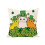 Housse de coussin pour la Saint-Patrick, 45 x 45 cm, motif trèfle 2