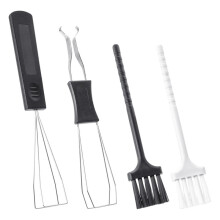 Juego de Herramientas para Extraer Teclas, 2 Extractores de Teclas de Acero Inoxidable con 2 Cepillos para Teclado Mecánico.