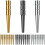 24pcs Metal Cribbage Pegs,Cribbage Board Pegs,Versatile Tapered Fit 1/8 Hole Peg Board Game Crib Board Pegs Pins 1