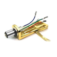 Platenspeler Vinyl Naaldbeugel Koperdraad Pickup Fonograaf LP Vinyl Universele Accessoires AT3600L Goud