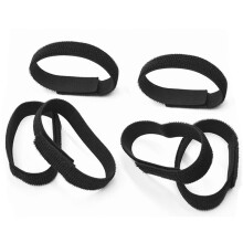 6 Pcs Boot Blousers Elastic Boot Straps Bands Blousing Straps Ankle Hook and Loop for Gardening Hiking Cycling Fishing