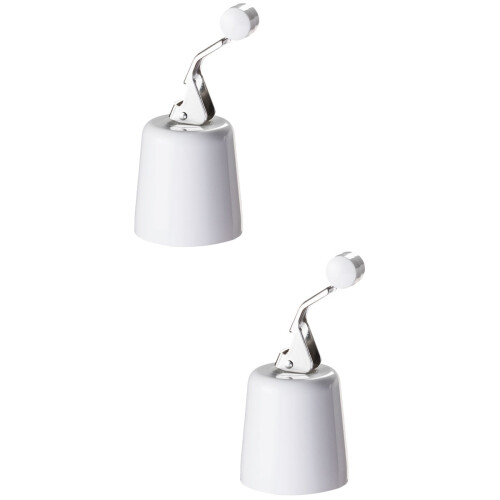 2-delige plastic wijnflesstopper met spiraalsluiting 2