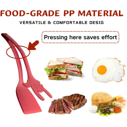 2-in-1 Eierwender – Lebensmittelechtes PP, 2er-Pack 2