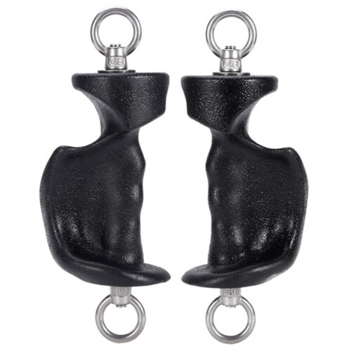 Fitness Odd-Shaped Handle Versatile Triceps Rope Cable Attachments for Gym LAT Pull Down Bar for Cable Machine