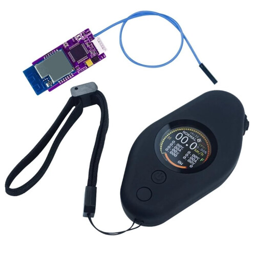 VX4 PRO Sensor Throttle Remote Controller for Electric Skateboard Longboard, 2.4G Wireless Skateboard Remote Control Set