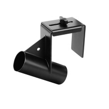 Metal Ice Fishing Sled Rod Holder Adjustable 1.9-3.7 Inch Heavy Duty Hands-Free Ice Fishing Pole Holder 1 Pcs