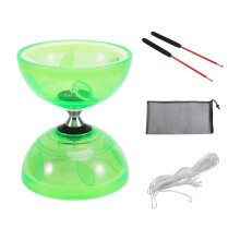 Diabolo à Trois Roulements et Double Tête, Jouet de Fitness pour L'Extérieur, Jeu de Yo-Yo pour Enfants et Adultes A