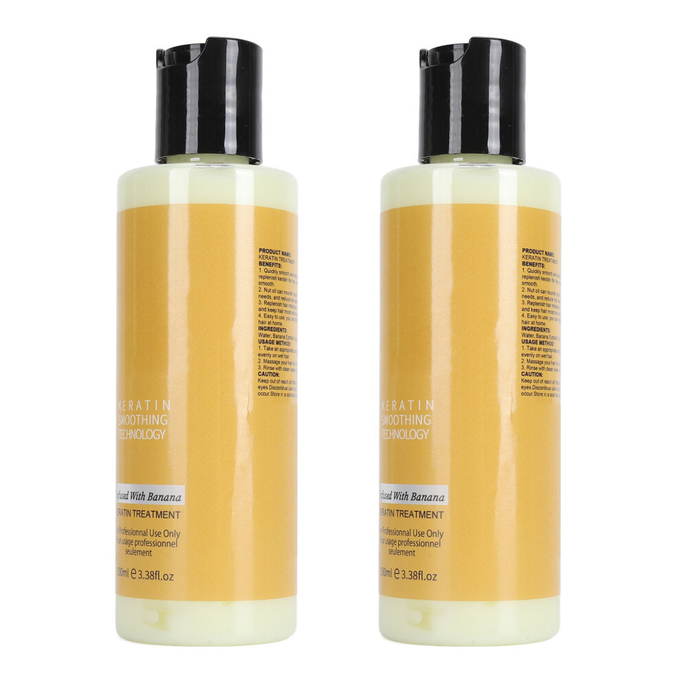 Unisex 2X100ml Hydrating Conditioner For Dry Frizzy Hair