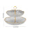 Two-Tier Fruit & Snack Platter with Stable Base – Modern Double-Layer Serving Stand for Guests, Compatible with All Kitchen Counters 3