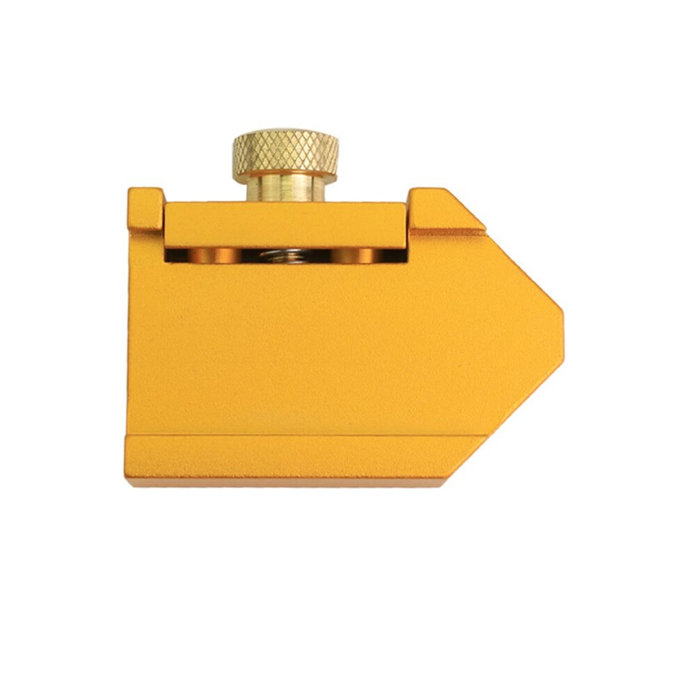 45 Degree Marking Tool Aluminum Alloy Angle Ruler For Woodworking Long-Lasting Reliability Precise Markings Gold 4712273260543