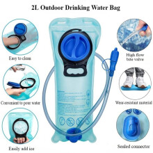 Waterproof Hydration Backpack Comfortable Breathable Sport Water Bag Backpacks with 2L Water Bag for Running Cycling Orange