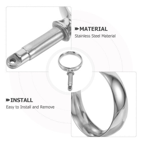 Stainless Steel Oarlock Socket Bracket for Boats Rafts 2