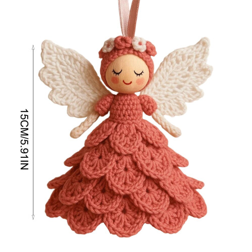 Κιτ στολιδιών αγγέλου Honmine Crochet για αρχάριους 2