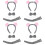 4Sets Vielseitiges Koala Cosplay Set Kuschelige Mit Grau 7