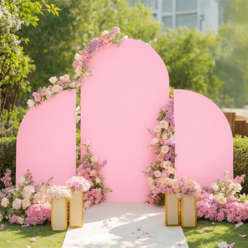 Ensemble de 3 couvre-arches en spandex, extensibles double face 1