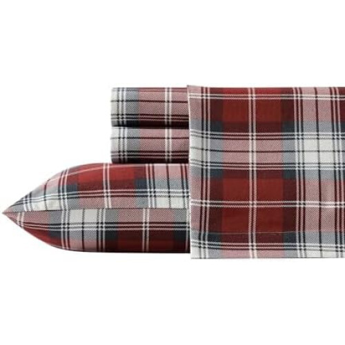 Bomullsflanelllakanset Queen Size OEKO-TEX-certifierad 1