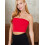 Strapless bandeau top voor dames, dubbellaags, basic casual model. 2