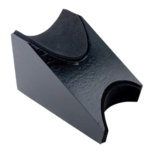 Halsstöd för gitarr, luthierverktyg, svart 2