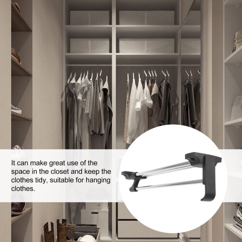 Ράγα ρούχων από ανοξείδωτο χάλυβα για κρεμάστρα ρούχων 1 τεμάχιο 2