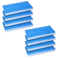 8 Filtres de Rechange en Polyester pour Cabine de Peinture Aérographe de Loisir, Compatibles avec les Modèles Master