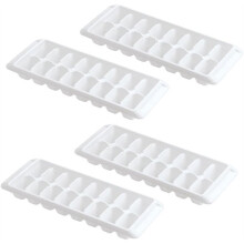 6 Eisformen, Eiswürfelformen, Eiswürfelbehälter, Selbstgemachte Eisformen Aus Kunststoff, Leicht zu Entformende Formen