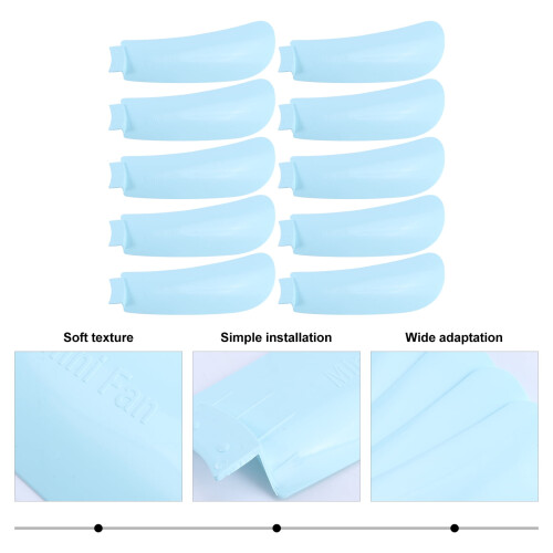 FRCOLOR 10 Pcs Replacement Fan Blades for Ceiling Silent Creative 1