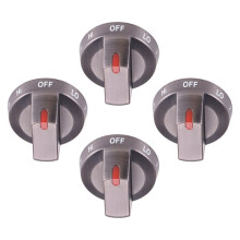 4PCS DG64-00975A Electric Range Knob Replacement Fit for Stove Knob for Electric Stove/Oven Ne/Nx9000t