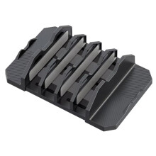 Vertical Laptop Stand Holder Adjustable Desktop Notebook Dock for Phone for Tablet 3In1 Storage Holder A
