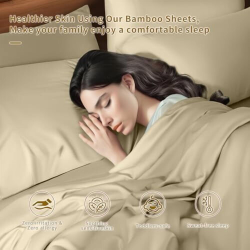 Bamboo Rayon Sheet Set Queen 4-Pc Deep Pocket 2