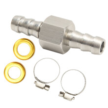 304 Edelstahl Kraftstoffleitung T-Stück Adapter 3/8 Zoll für Manometer