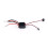 HEMOTON7.4-11.1V320A Børstet Motor Controller ESC til RC Lastbil Båd (Sort) 5
