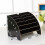 Porte-documents extensible de bureau, porte-documents, porte-lettres pour lettres, noir 2